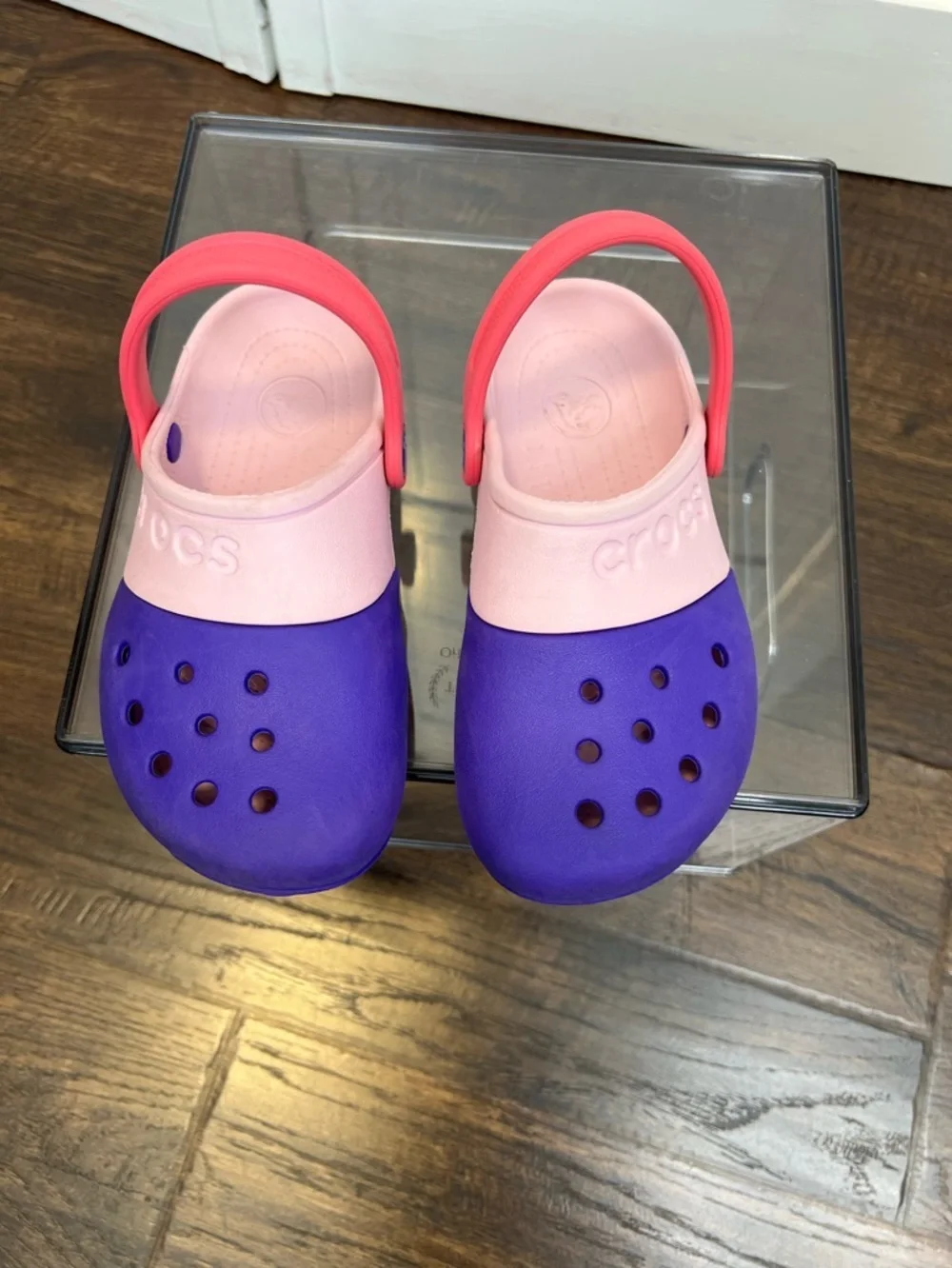 Crocs Kids Electro ll Clog - Purple & Pink Size C12